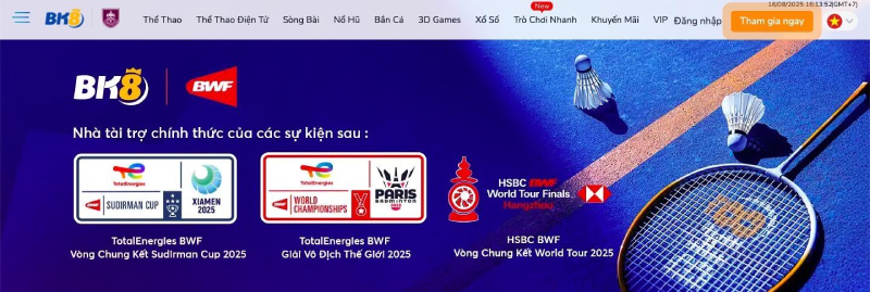 trang cá cược BK8