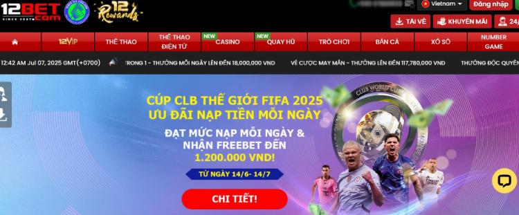 cá cược thể thao 12BET