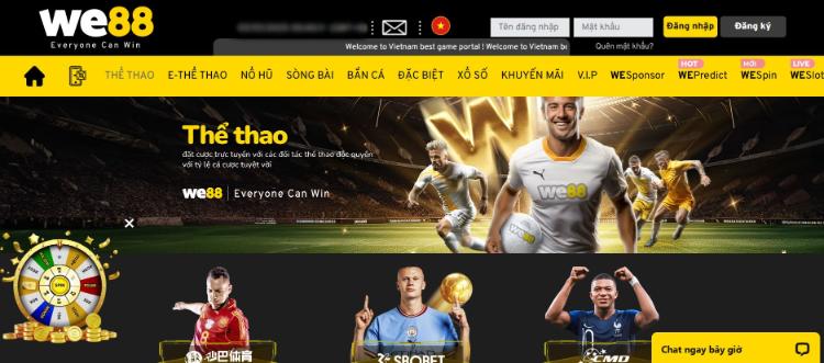 cá cược thể thao We88